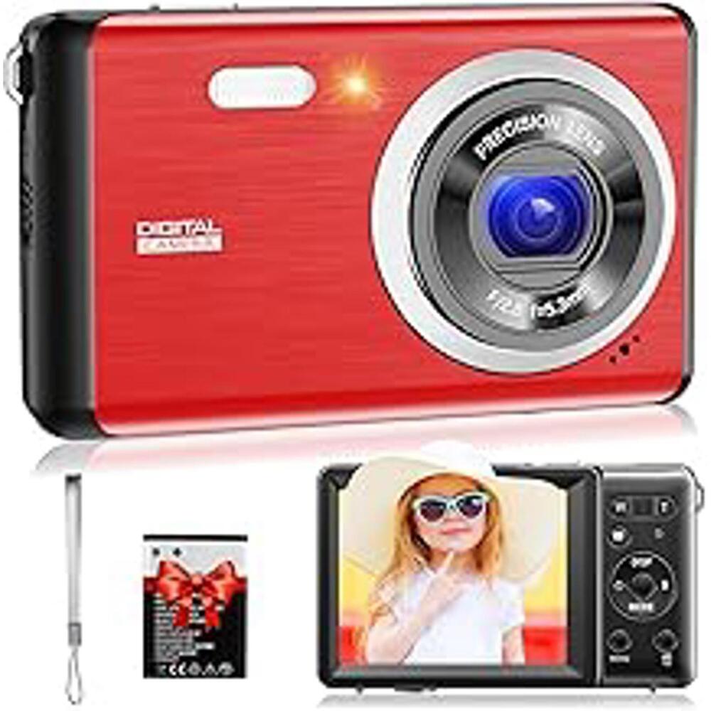 Digital Camera for Kids, 30MP Digital Point and Shoot, 1080P FHD Kids Camera,